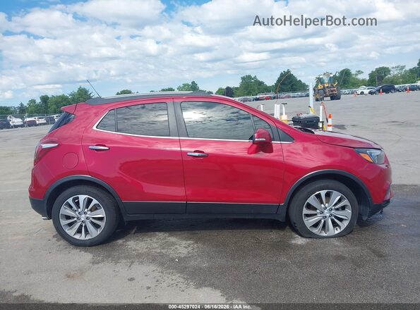 KL4CJASB0JB580784 2018 BUICK ENCORE Red Vista interior trasera