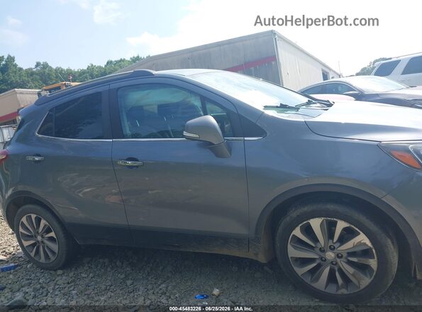 KL4CJASB0KB772899 2019 BUICK ENCORE Gray Widok wnętrza z tyłu