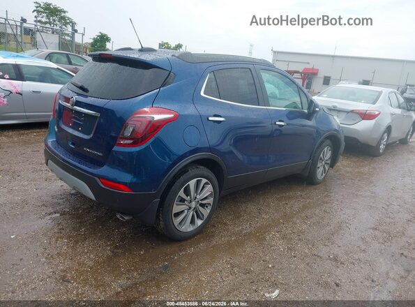 KL4CJASB0KB786687 2019 BUICK ENCORE Blue უკანა მარჯვენა