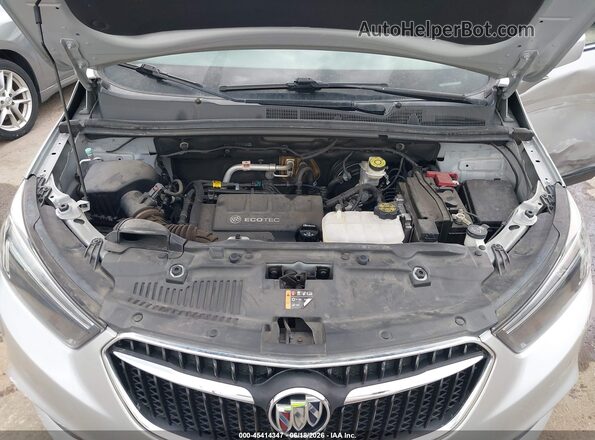 KL4CJASB0LB020511 2020 BUICK ENCORE Silver უკანა ხედი