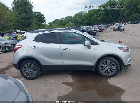 KL4CJASB0LB020511 2020 BUICK ENCORE Silver უკანა სალონის ხედი
