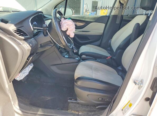 KL4CJASB0LB059650 2020 BUICK ENCORE White წინა სალონის ხედი