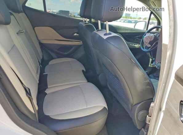 KL4CJASB0LB059650 2020 BUICK ENCORE White უკანა სალონის ხედი