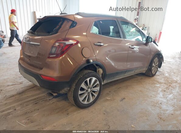 KL4CJASB1HB057381 2017 BUICK ENCORE Brown Rear right