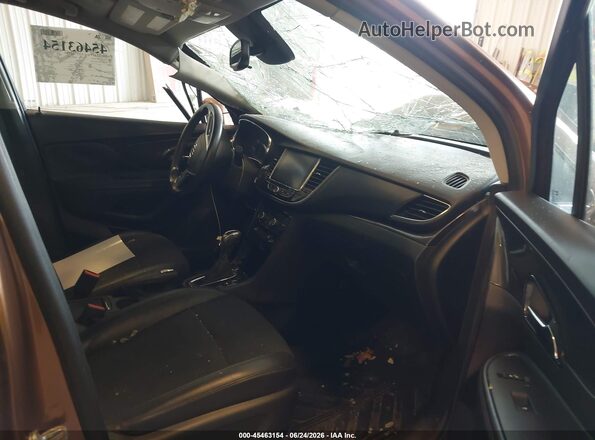 KL4CJASB1HB057381 2017 BUICK ENCORE Brown Front interior view