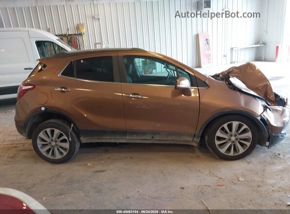 KL4CJASB1HB057381 2017 BUICK ENCORE Brown Rear interior view