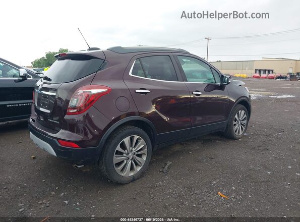 KL4CJASB1HB109785 2017 BUICK ENCORE Burgundy 
