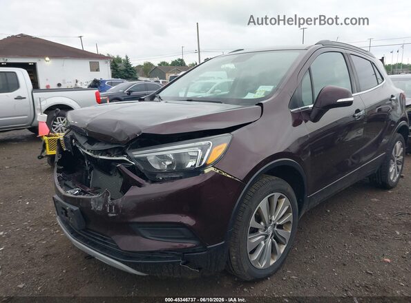 KL4CJASB1HB109785 2017 BUICK ENCORE Burgundy 