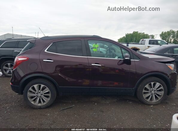 KL4CJASB1HB109785 2017 BUICK ENCORE Burgundy 