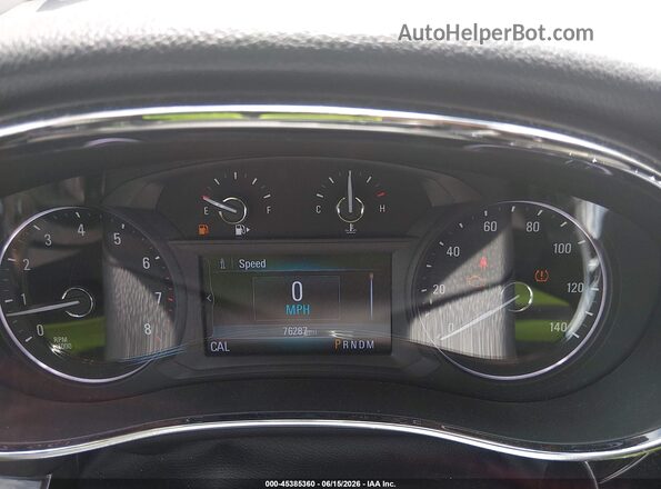 KL4CJASB1HB241672 2017 BUICK ENCORE White Vista de los asientos traseros