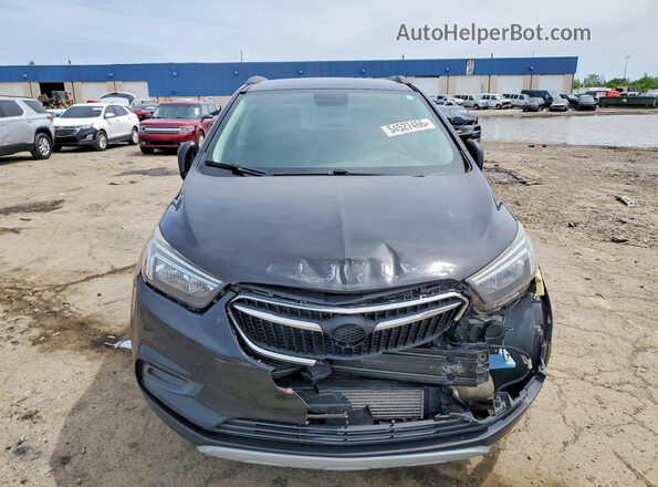 KL4CJASB1JB616904 2018 BUICK ENCORE Black Front view
