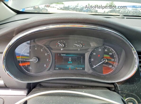 KL4CJASB1JB616904 2018 BUICK ENCORE Black Instrument cluster view
