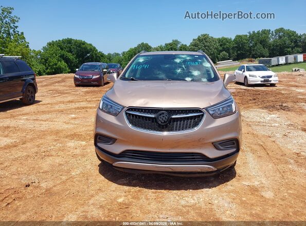 KL4CJASB1JB716369 2018 BUICK ENCORE Tan Սարքավորումների վահանակի տեսք