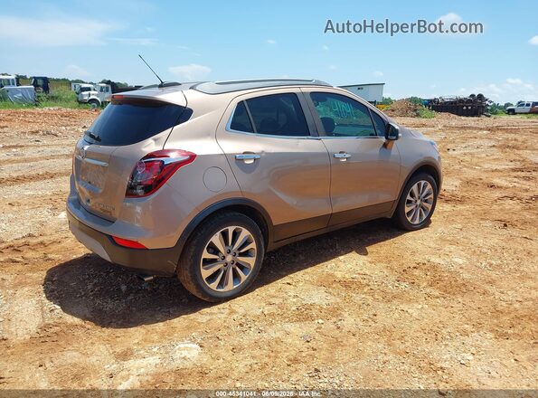 KL4CJASB1JB716369 2018 BUICK ENCORE Tan Հետևի աջ