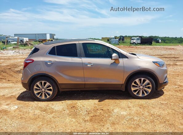 KL4CJASB1JB716369 2018 BUICK ENCORE Tan Սալոնի հետևի տեսք