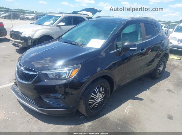 KL4CJASB1KB706006 2019 BUICK ENCORE Black Vista tres cuartos delantera izquierda