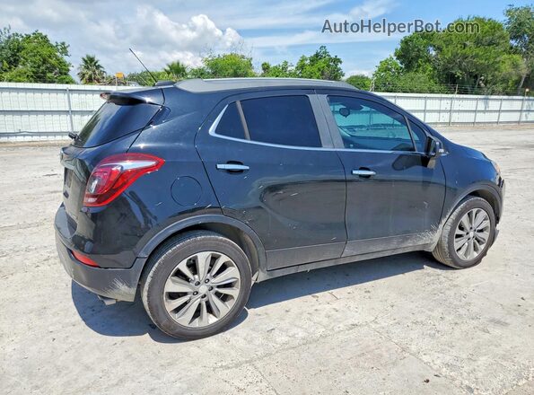 KL4CJASB1KB783880 2019 BUICK ENCORE Черный Задняя правая четверть