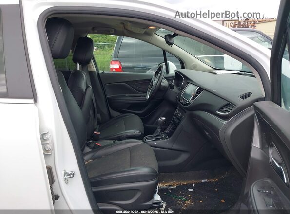 KL4CJASB1KB790957 2019 BUICK ENCORE White წინა სალონის ხედი