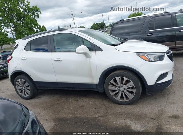 KL4CJASB1KB790957 2019 BUICK ENCORE White უკანა სალონის ხედი