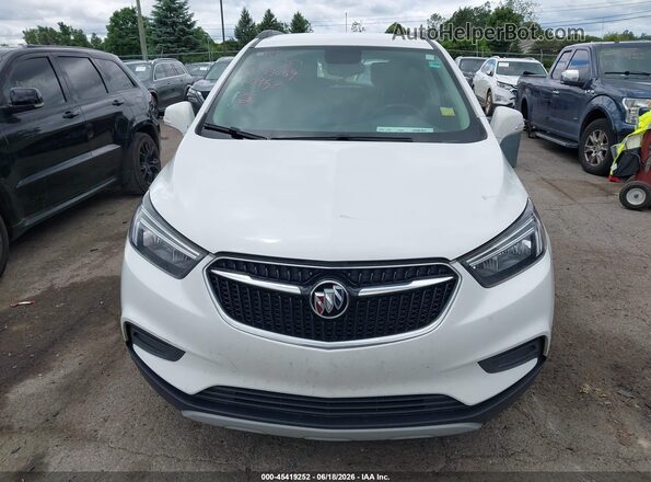 KL4CJASB1KB790957 2019 BUICK ENCORE White ხელსაწყოთა პანელის ხედი