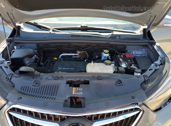 KL4CJASB1KB925385 2019 BUICK ENCORE Gray Widok komory silnika
