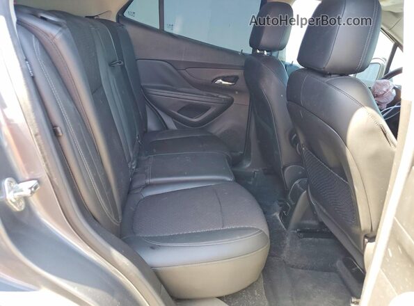 KL4CJASB1KB925385 2019 BUICK ENCORE Gray Widok wnętrza z tyłu