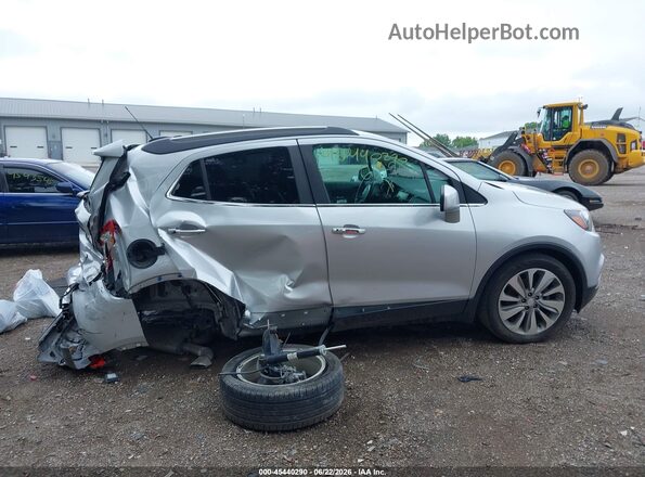 KL4CJASB1LB001966 2020 BUICK ENCORE Silver Rear interior view