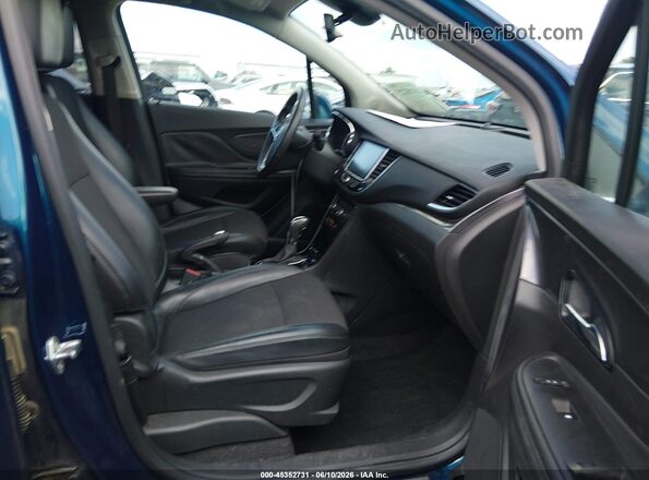 KL4CJASB1LB053128 2020 BUICK ENCORE Blue Widok wnętrza z przodu