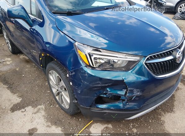 KL4CJASB1LB053128 2020 BUICK ENCORE Blue Widok z przodu
