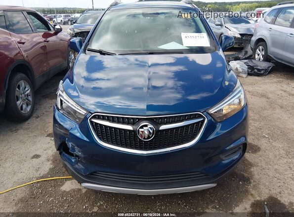 KL4CJASB1LB053128 2020 BUICK ENCORE Blue Widok zestawu wskaźników
