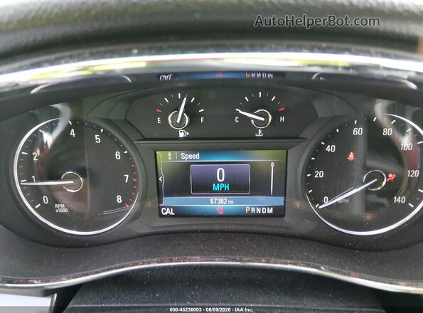 KL4CJASB1LB057986 2020 BUICK ENCORE Черный Вид задних сидений