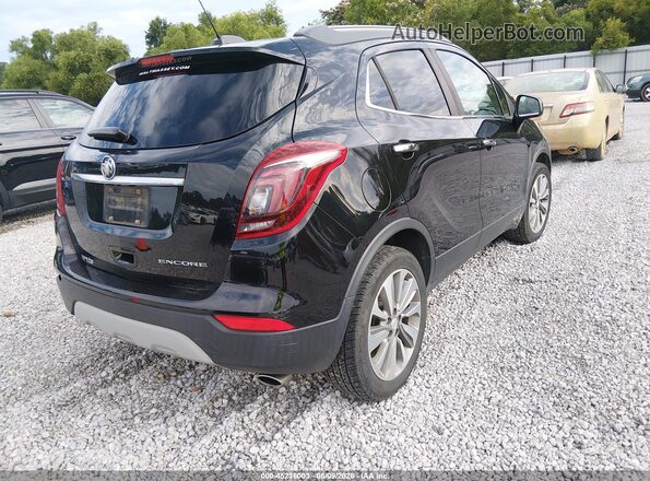 KL4CJASB1LB057986 2020 BUICK ENCORE Черный Задняя правая четверть