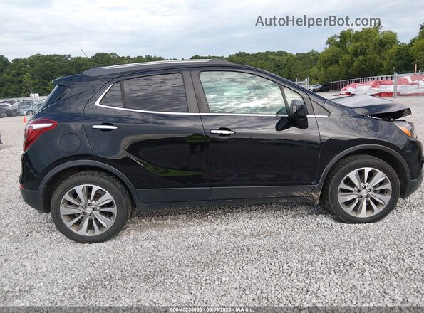 KL4CJASB1LB057986 2020 BUICK ENCORE Черный Вид задней части салона