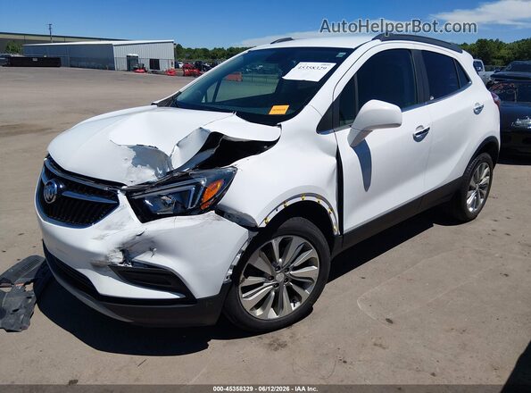 KL4CJASB1LB325712 2020 BUICK ENCORE White Przód lewy