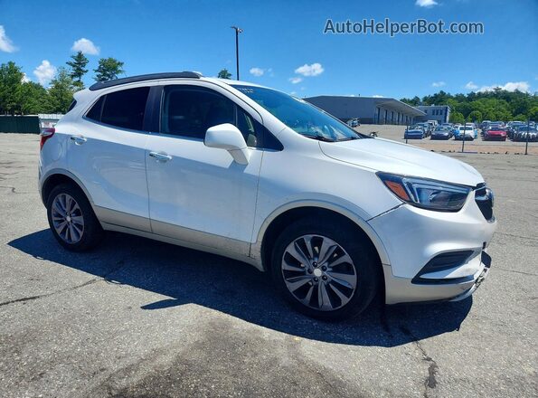 KL4CJASB1LB340274 2020 BUICK ENCORE Белый Передняя правая четверть