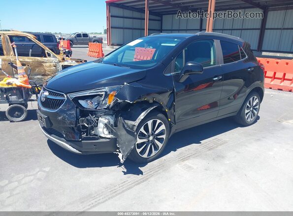 KL4CJASB1MB301332 2021 BUICK ENCORE Black Vista tres cuartos delantera izquierda