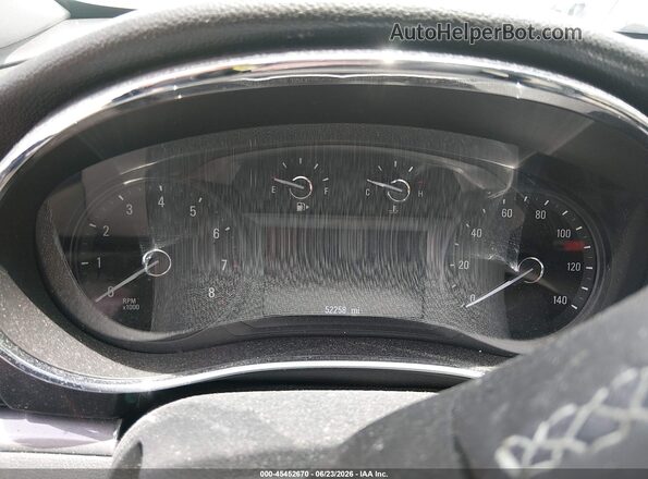 KL4CJASB2HB020372 2017 BUICK ENCORE White Rear seats view