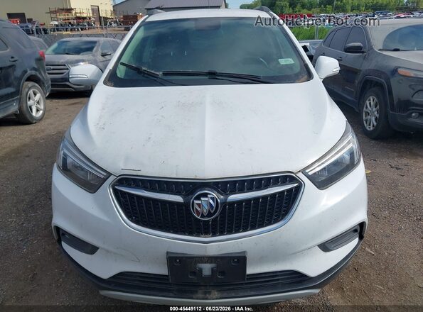 KL4CJASB2HB098750 2017 BUICK ENCORE White Vista del cuadro de instrumentos