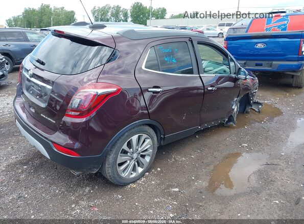 KL4CJASB2HB196340 2017 BUICK ENCORE Purple Rear right