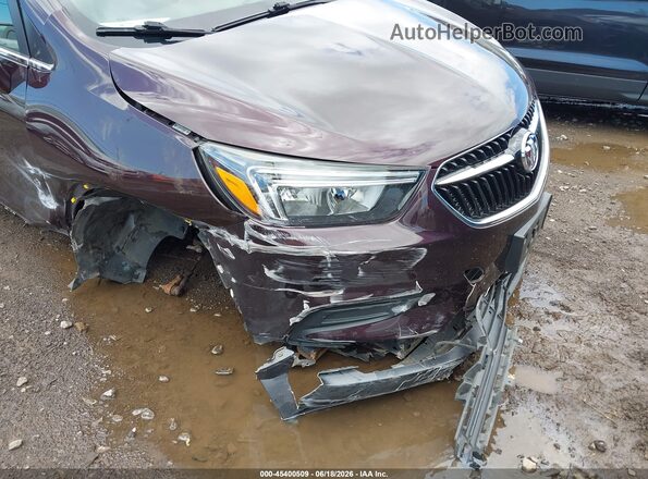 KL4CJASB2HB196340 2017 BUICK ENCORE Purple Front view