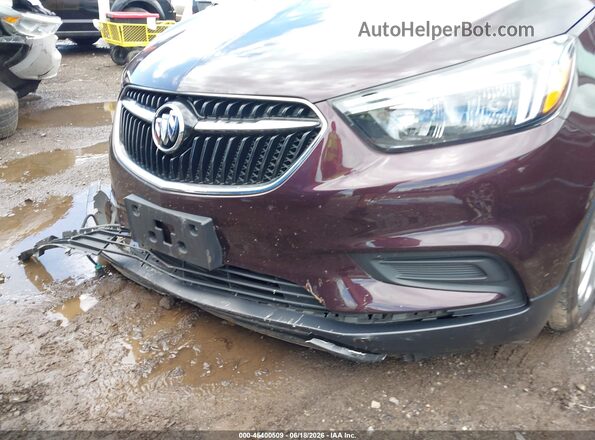 KL4CJASB2HB196340 2017 BUICK ENCORE Purple Rear interior view