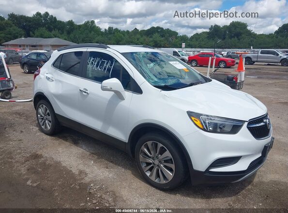 KL4CJASB2HB248341 2017 BUICK ENCORE Белый Вид спереди