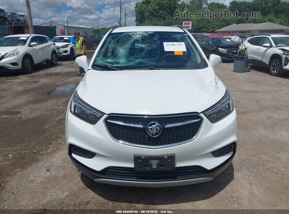 KL4CJASB2HB248341 2017 BUICK ENCORE Белый Вид задней части салона