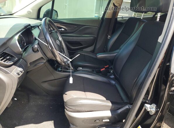 KL4CJASB2JB507674 2018 BUICK ENCORE Black Front interior view