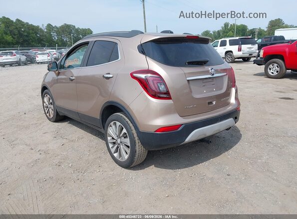 KL4CJASB2JB524250 2018 BUICK ENCORE Brown Հետևի ձախ