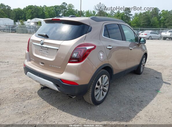 KL4CJASB2JB524250 2018 BUICK ENCORE Brown Հետևի աջ