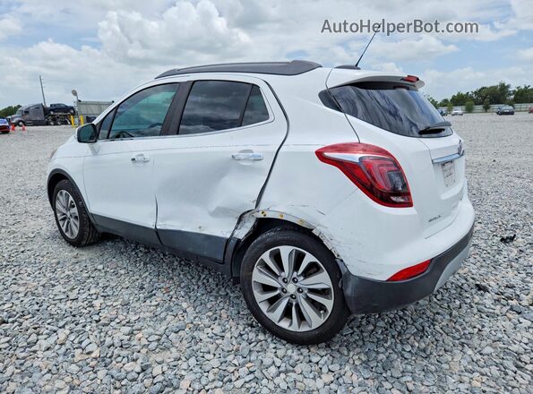KL4CJASB2JB651970 2018 BUICK ENCORE White Trasero izquierdo