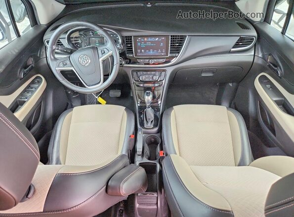KL4CJASB2JB651970 2018 BUICK ENCORE White Vista del salpicadero
