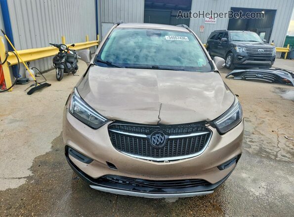 KL4CJASB2JB678392 2018 BUICK ENCORE Желто-коричневый 