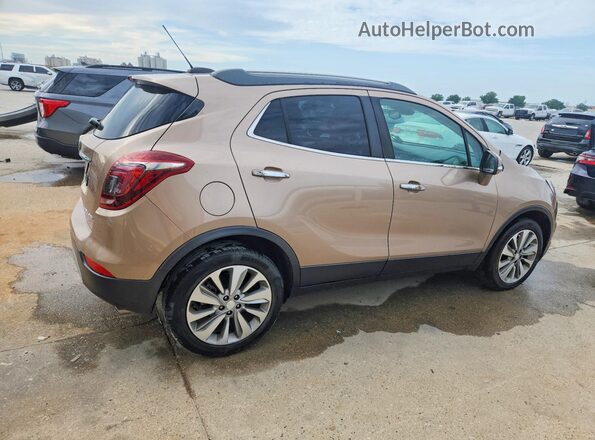 KL4CJASB2JB678392 2018 BUICK ENCORE Желто-коричневый 